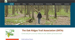Desktop Screenshot of oakridgestrail.org